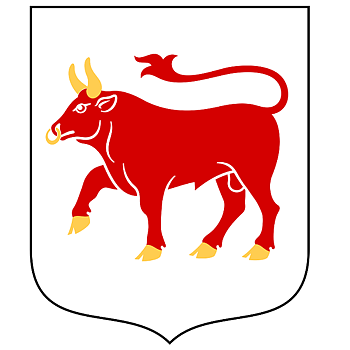 Dalsland Landskapsvapen Brodyrmärke.