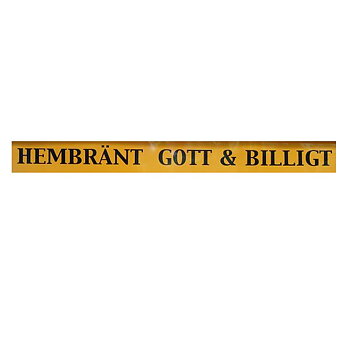 Hembränt Gott Och Billigt.
