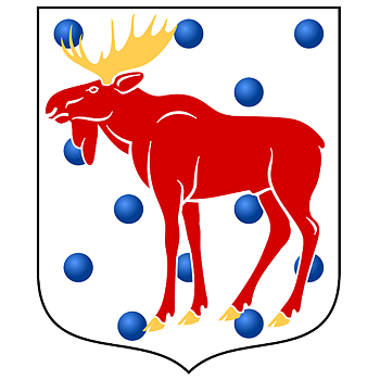 Gästrikland Landskapsvapen Brodyrmärke.