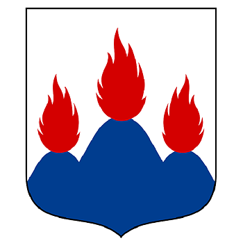 Västmanland Landskapsvapen Brodyrmärke.