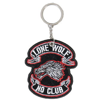 Lone Wolf No Club Nyckelring.