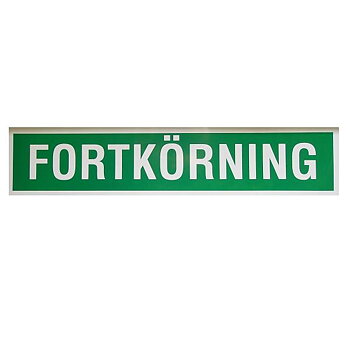 Fortkörning.