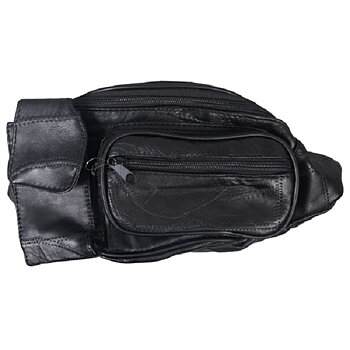 Belly Patchwork Läder Bag Magväska.