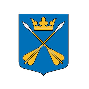 Dalarna Landskapsvapen Brodyrmärke.