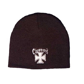 Mössa Broderad Choppers Iron Cross.