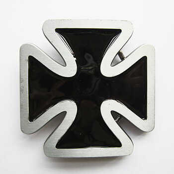 Iron Cross Black Buckle.(8x8 cm)