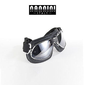 Nannini Cruser Goggles Silver Lens Solbriller.