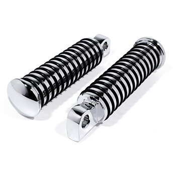 Chromed Footpegs For Harley Davidson & Custombikes.