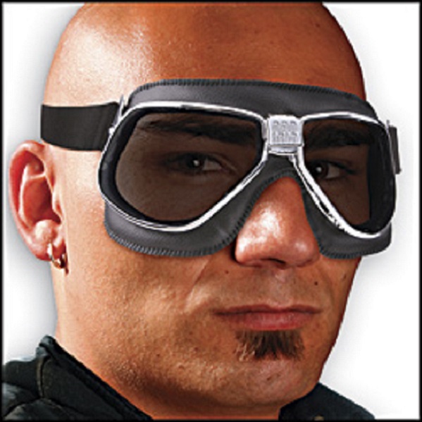 Nannini Cruser Goggles Gray Lenses Sunglasses. - 6