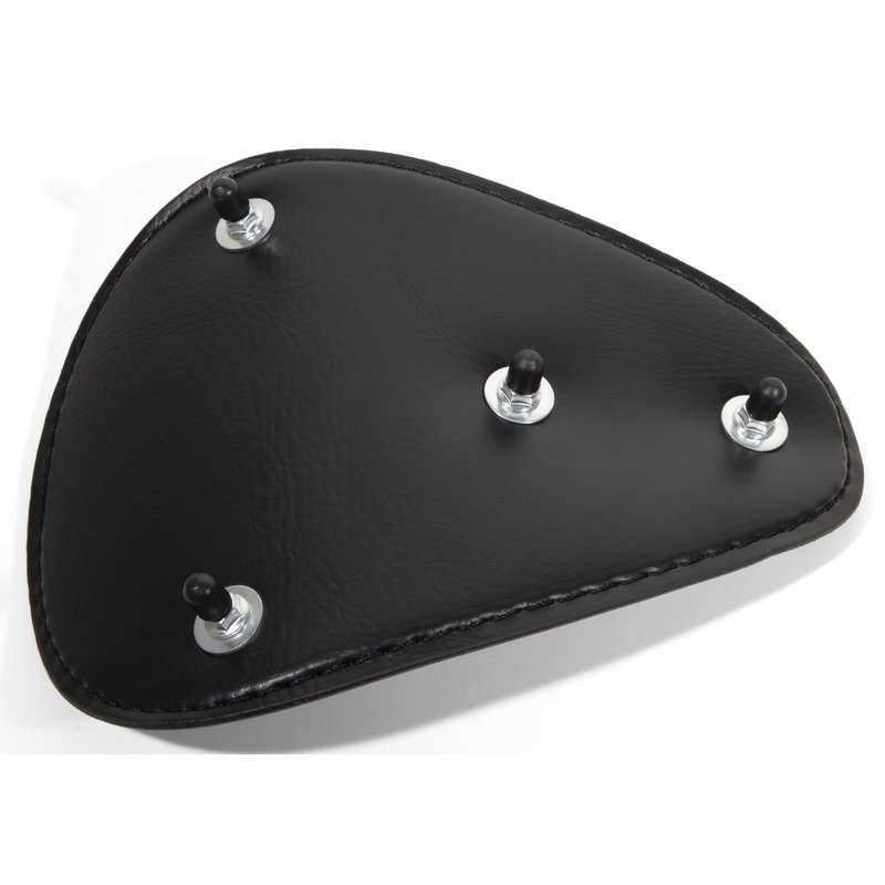 Solo Seat Black Flamed Leather-Look. - 3