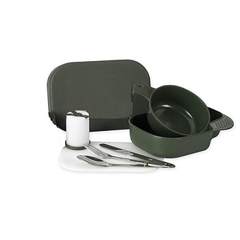 Camping Set Teller Box 7 Teile.