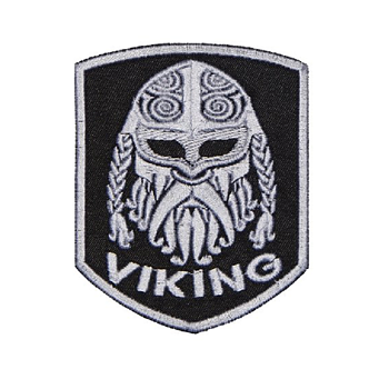 Viking smalt broderimerke (7x5 cm)