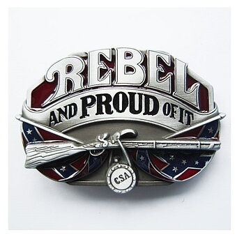 Rebel And Proud Off It Buckle Buckles.