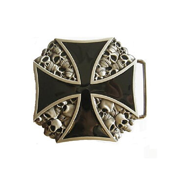 Iron Cros Skull Buckle.(8,5x8,5 cm)