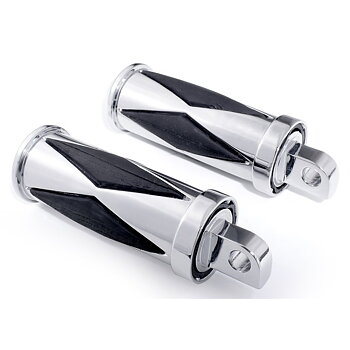 Diamond Style Footpegs For Harley Davidson.