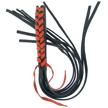 Grip &amp; Control Guard Schwarz/Orange Echtes Leder Paar