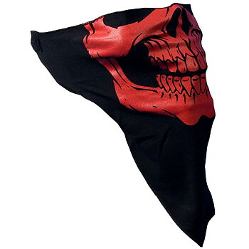 Skull Face Red Halsvärmare.