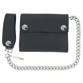 Classic Black Wallet 4".