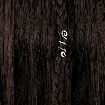 Hårsmycke Viking Spiral Smal. (3,5 cm)