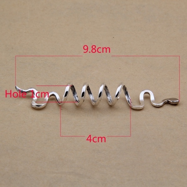 Hårsmycke Viking Spiral Large. (9,5 cm) - 4