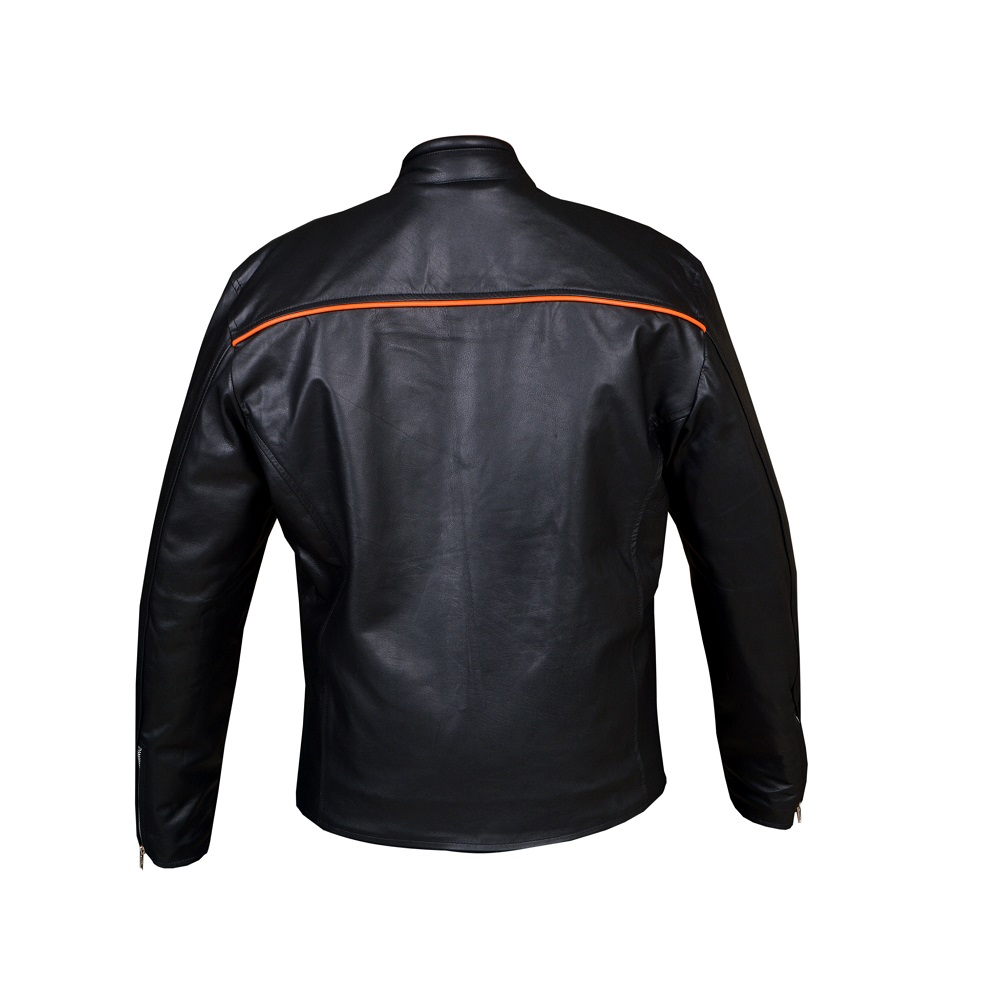 Lederjacke Schwarz Trofeshop.se. - 3