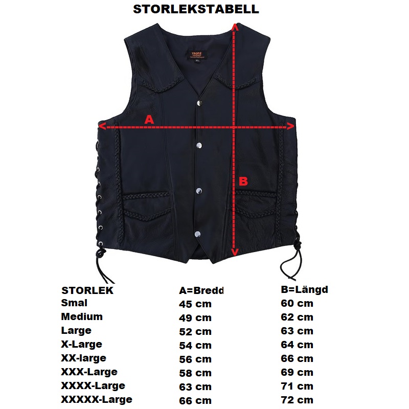 Trofé Super De Lux Skinnväst. - 4