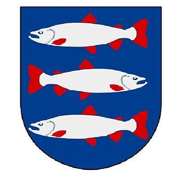Ångermanland Landskapsvapen Brodyrmärke.