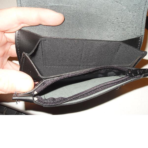 Buffalo Nickel Bi-Fold Wallet Black. - 3