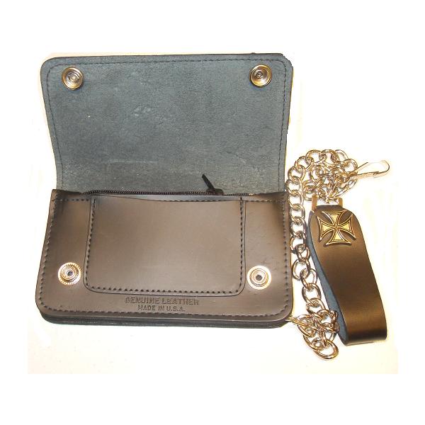 Buffalo Nickel Bi-Fold Wallet Black. - 2