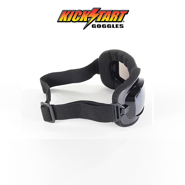 Kickstart Bigfoot Goggle Black Silver Lens Sonnenbrille. - 5