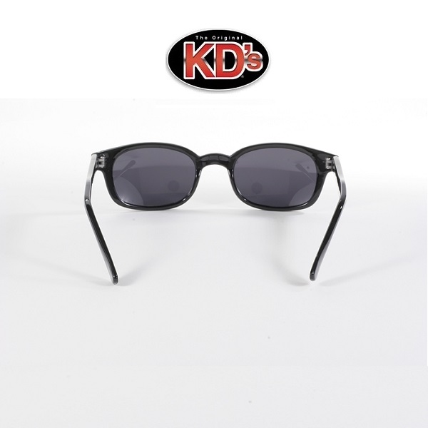 KD's The Original Bikers Blank Black/Dark Gray Lens - 5