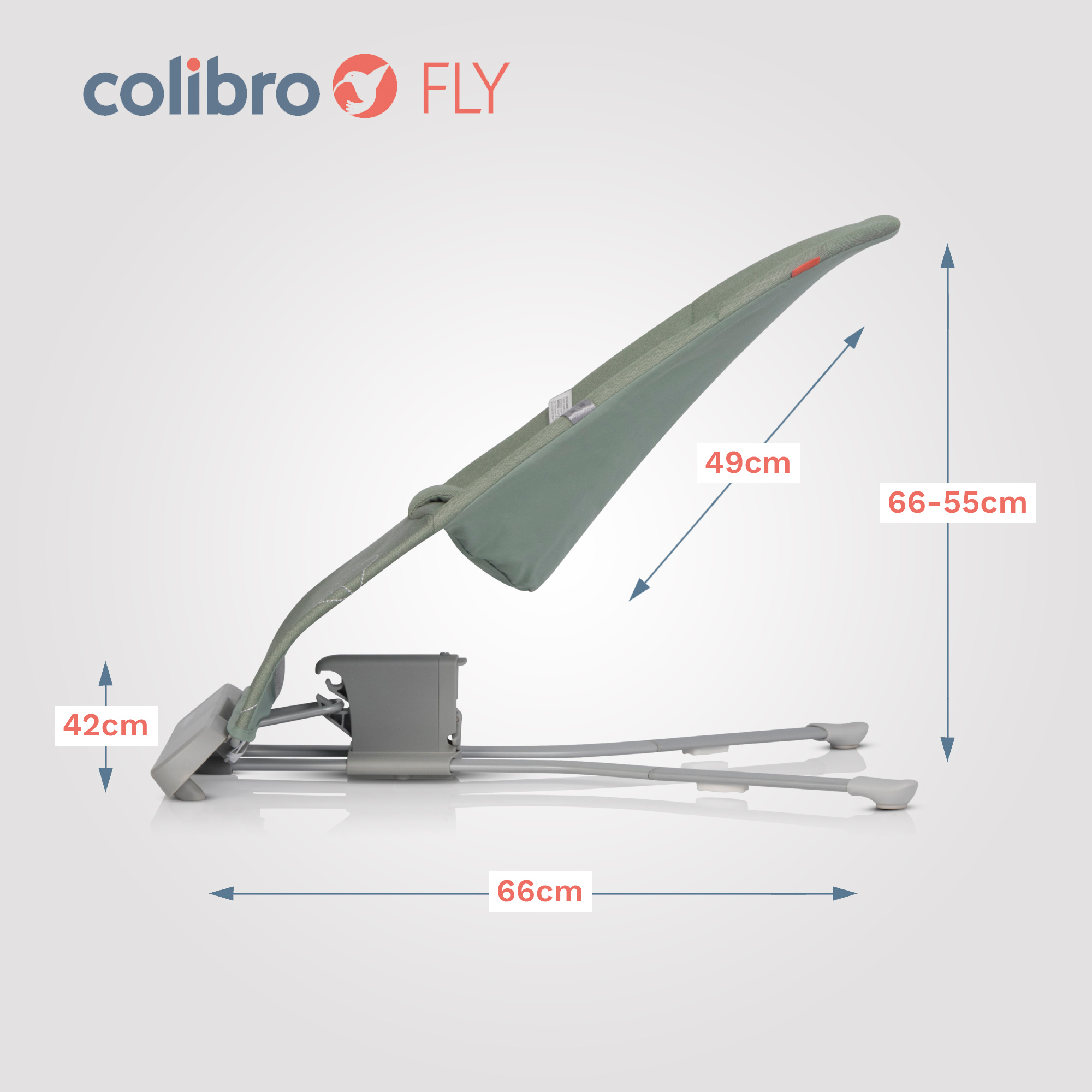 Babysitter Fly Colibro med musik och vibration - 10