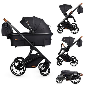 Barnvagn Nessia 2i1 - Diamond Black