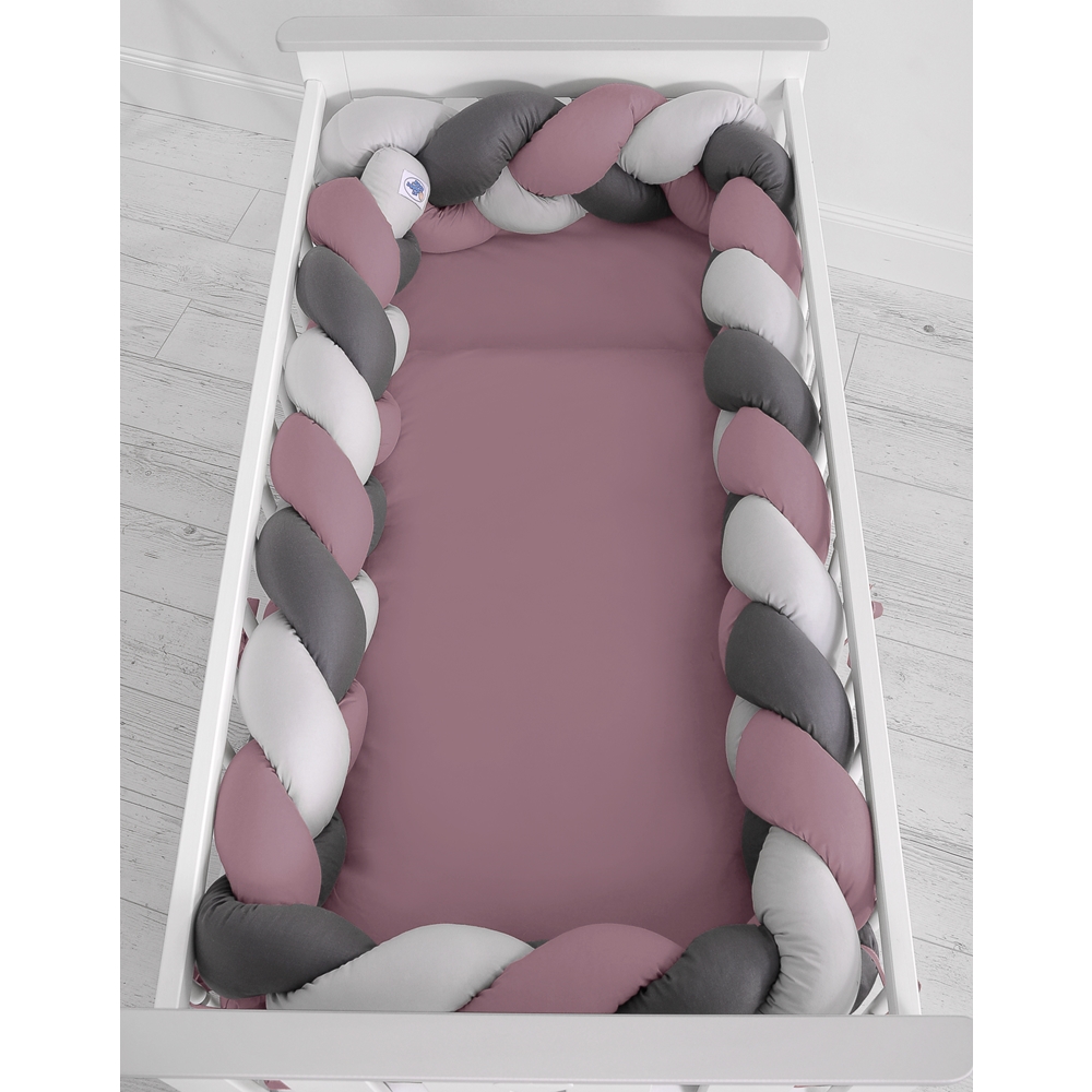 Spjälskydd Flätta XXL - Pastel violet - Grey - Anthracite
