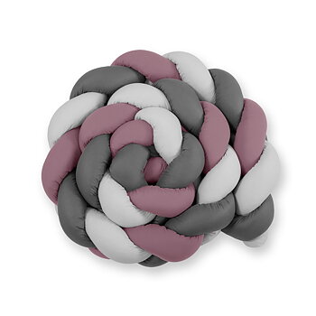 Spjälskydd Flätta XXL - Pastel violet - Grey - Anthracite
