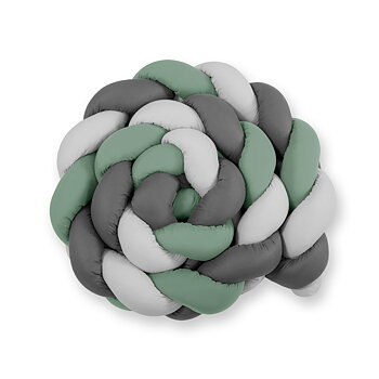 Spjälskydd Flätta XXL - Pastel Green - Grey - Anthracite