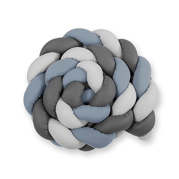 Spjälskydd Flätta XXL - Pastel Blue - Grey - Anthracite