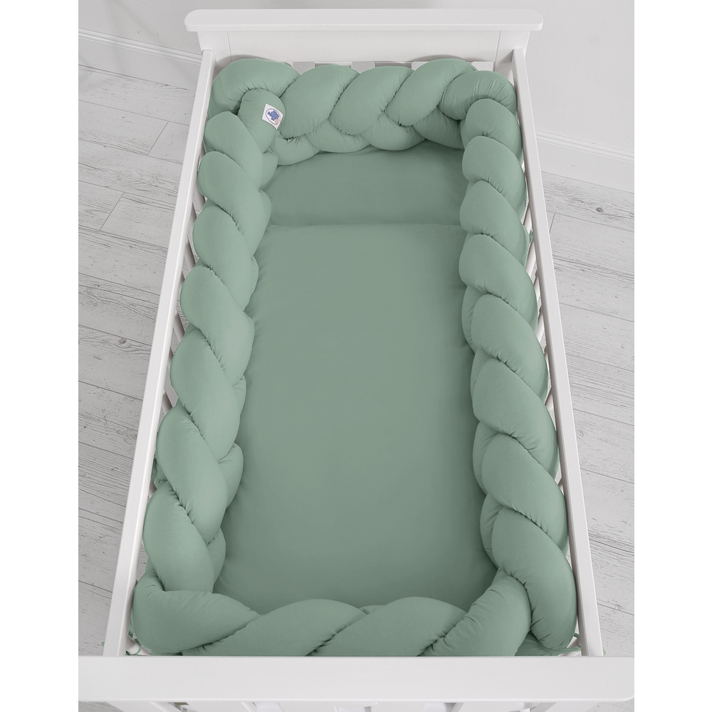 Spjälskydd Flätta XXL - Pastel Green