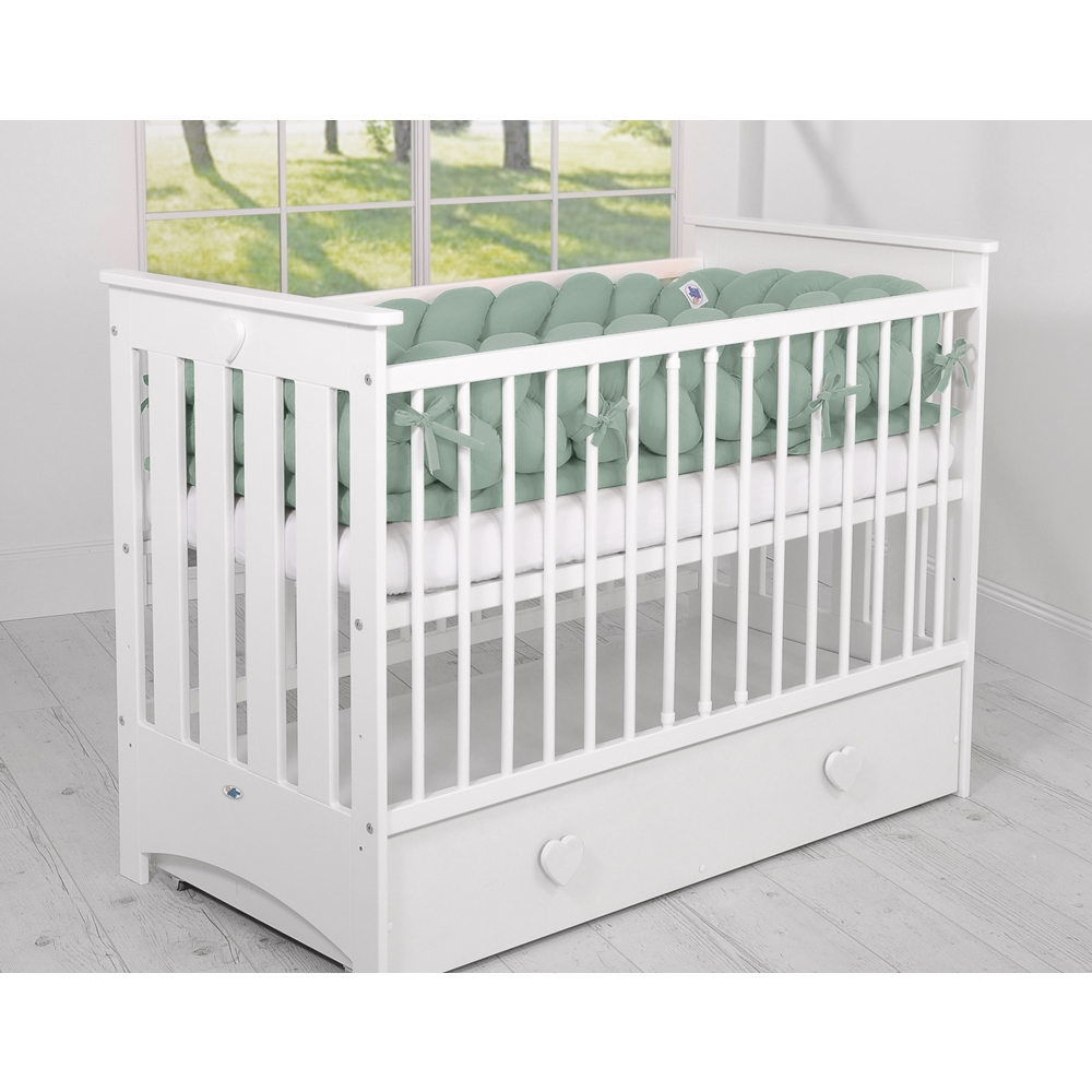 Spjälskydd Flätta XXL - Pastel Green - 3