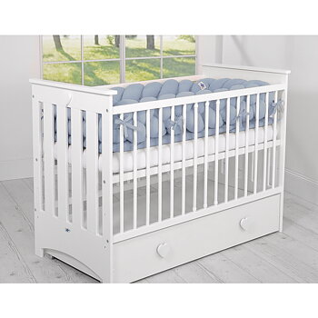 Spjälskydd Flätta XXL - Pastel Blue