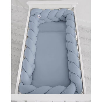 Spjälskydd Flätta XXL - Pastel Blue