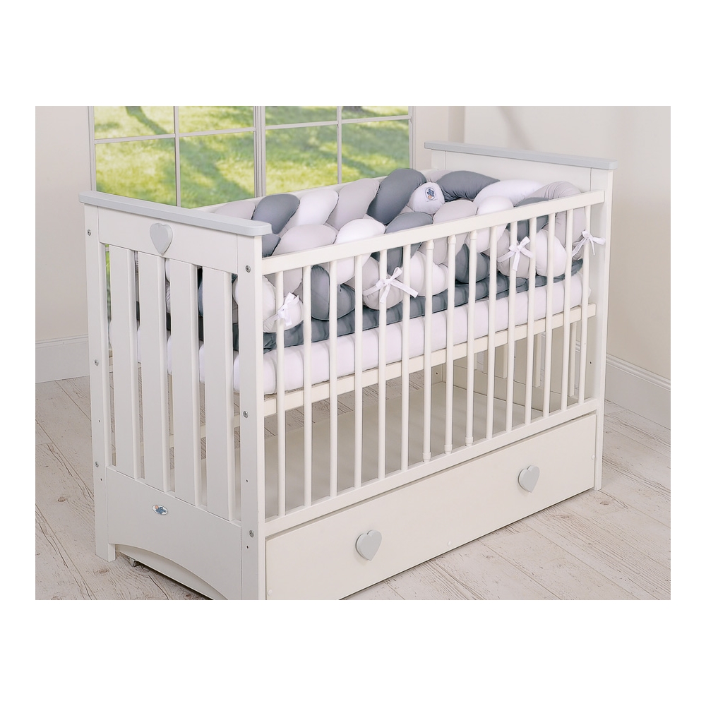 Spjälskydd Flätta XXL - White-Grey-Anthracite - 3