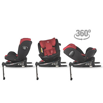 I-Size Bilstol 40-150cm Vigo Poppy Red