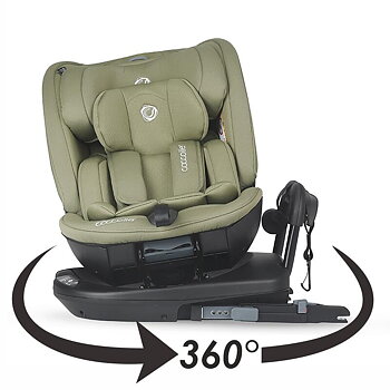 Bilbarnstol Velsa I-SIZE Moss Green, 40-150cm