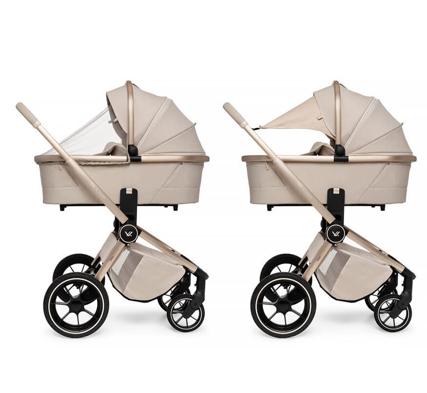 Barnvagnspaket 3i1 Muuvo Quick Boho  inkl. babyskydd Cosmo AirFlow - 10