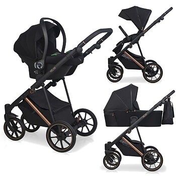 Barnvagn Velar Riko 3i1 inkl. babyskydd Cosmo