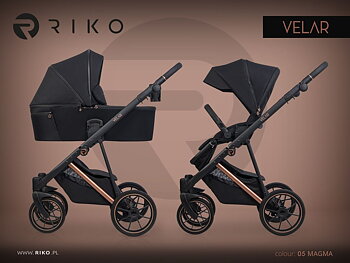 Barnvagn Velar Riko 3i1 inkl. babyskydd Cosmo