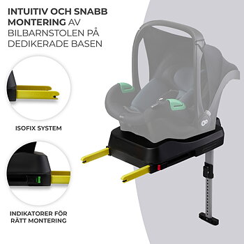 Isofix bas Kinderkraft Mink FX