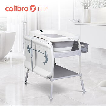 Skötbord och badbalja Flip Colibro
