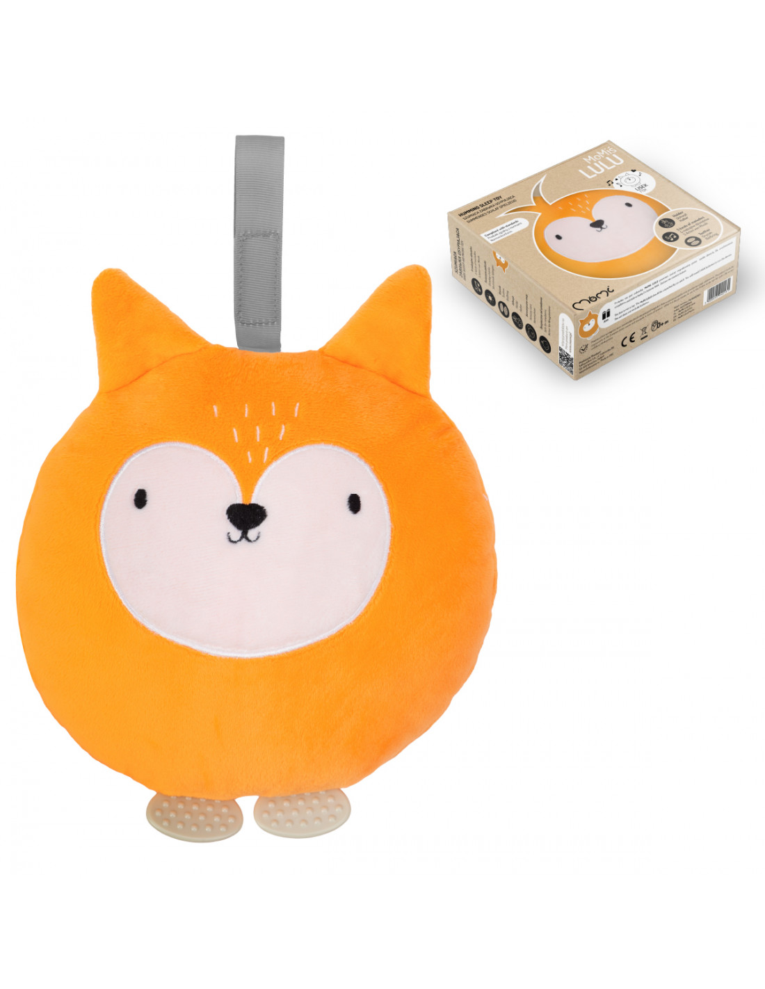 Momi Lulu Musikalisk mjuk aktivitets leksak - Orange